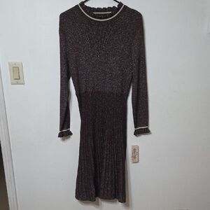 Nanette Lepore Long Sleeve Dress - Black